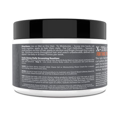 Uncle Jimmy X-TRA Curl-Kicker moisture-sheen illustrates lightweight, non-greasy moisture