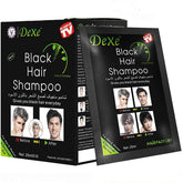 Uniforu Shampoo Coloration Instantanée, boîte noire pratique pour retouches à domicile.