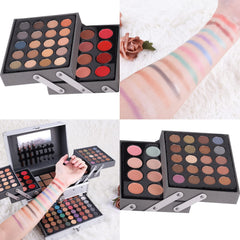 Unifull set outils-maquillage, pinceaux inclus pour un fini précis.