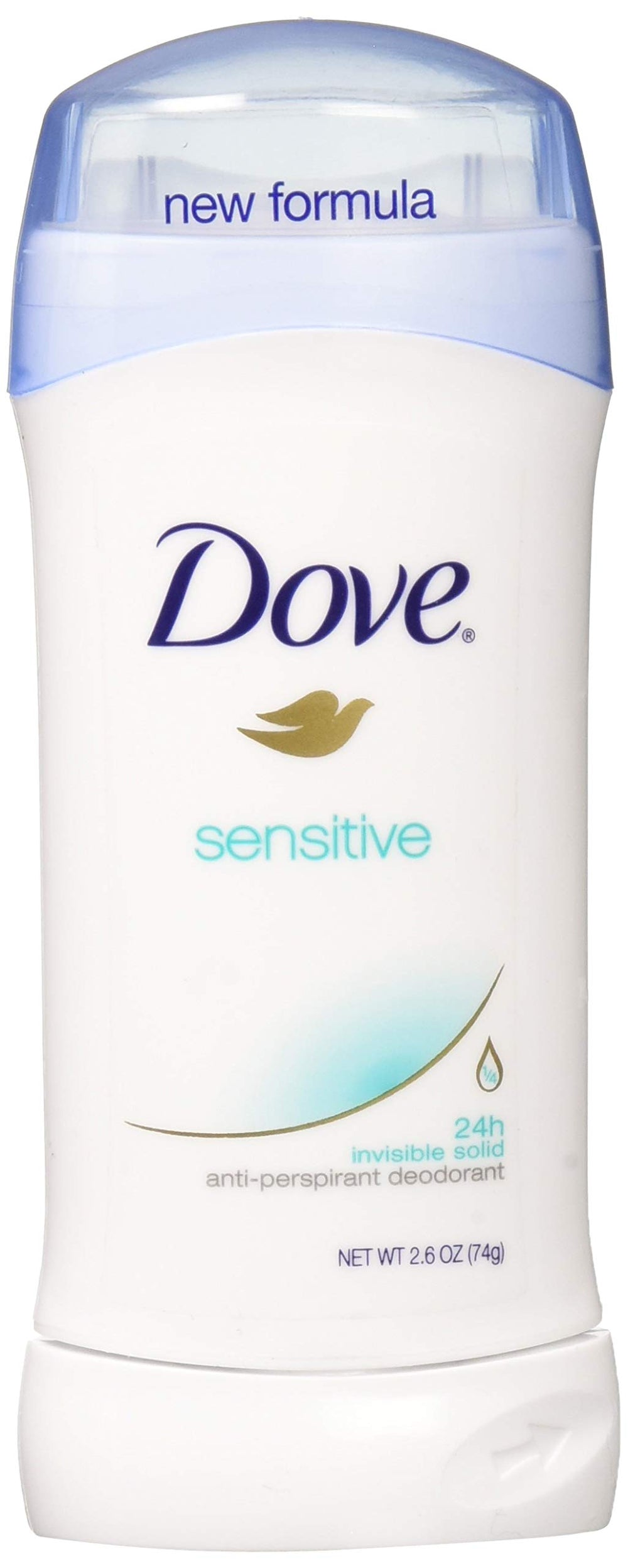 ZDove anti-perspirant pour peau sensible, 76 ml, protège toute la journée