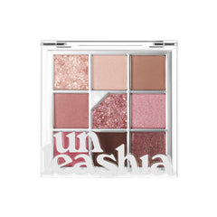 UNLEASHIA Glitterpedia No.5 All of Dusty Rose – emballage clair pour un look quotidien lumineux
