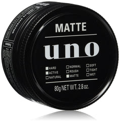 Uno mat effet-coiffant 80g pot visible, coiffage des racines facilitée