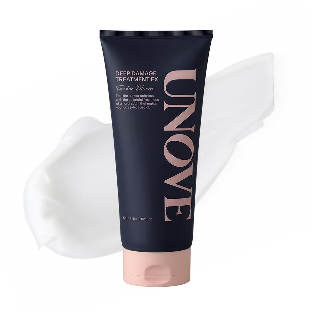 UNOVE – image du soin profond, pénétration efficace sur cheveux abîmés.