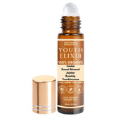 Untamed Organics Elixir Jeunesse – bille roulante pour application cible9e autour des yeux.