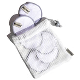 Untoxicated disques nettoyage bambou double couche, démaquillent en douceur tout en respectant la peau sensible.