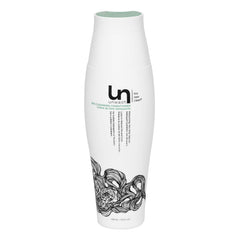 Unwash Bio-Cleansing Conditioner, bouteille: hydratation douce pour cheveux bouclés.