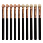 Pinceaux UorPoto ensemble maquillage 10 pièces pour looks polyvalents