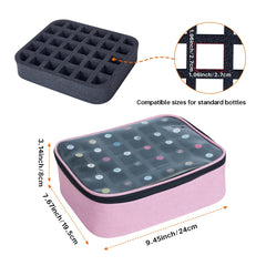 UOZL mousse amovible et séparateurs pour vernis, rangement personnalisé.