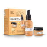 UpCircle Caffeinated Duo – sérum visage vitamine C et hyaluronique pour un teint lumineux et hydraté.