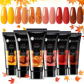 UR SUGAR ensemble gel extensions ongles automne-hiver avec 6 couleurs tendance