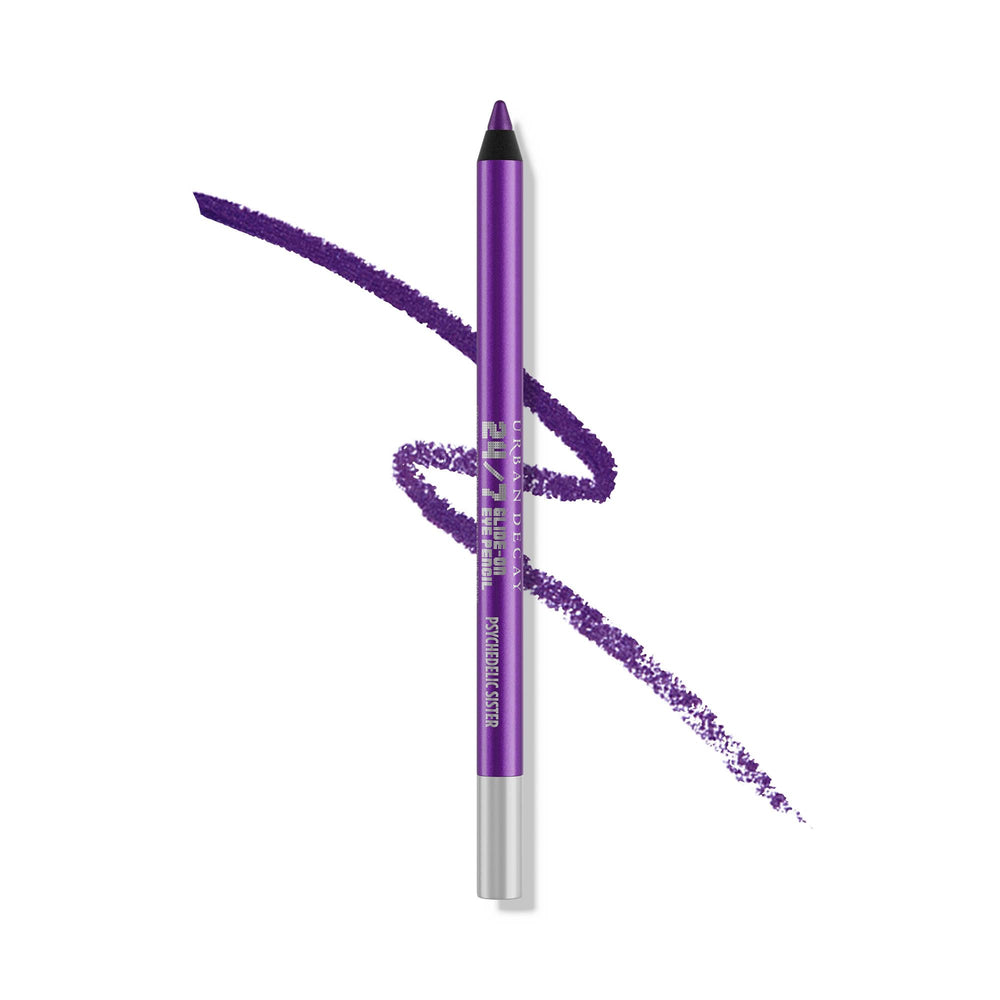 URBAN DECAY Soeur Psychedélique visuel violet brillant et tenue durable.