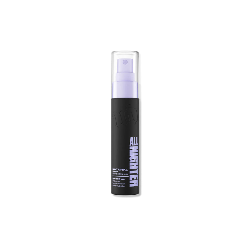 URBAN DECAY All Nighter : bouteille-brume ultra-fine pour tenue durable.