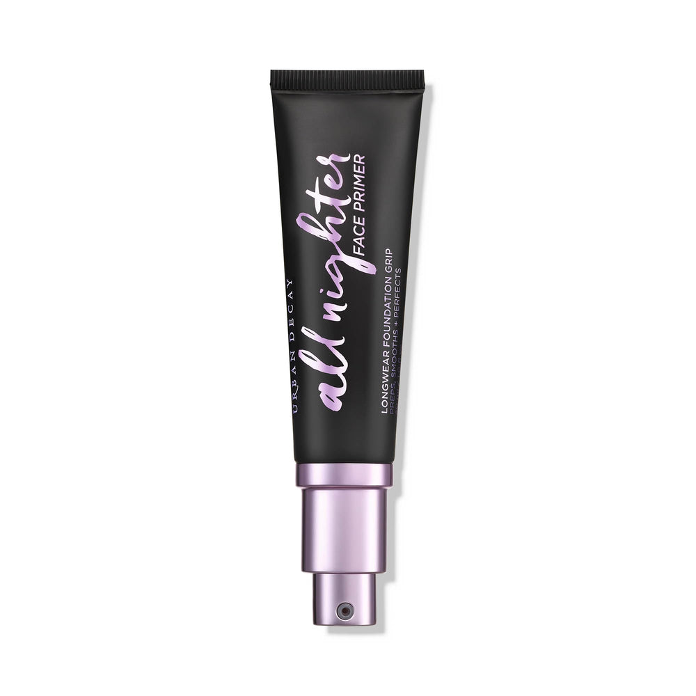 Urban Decay All Nighter Primer bouteille élégante prête pour la base durable.
