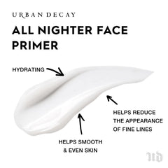 Texture légère du primer All Nighter pour une application fluide.