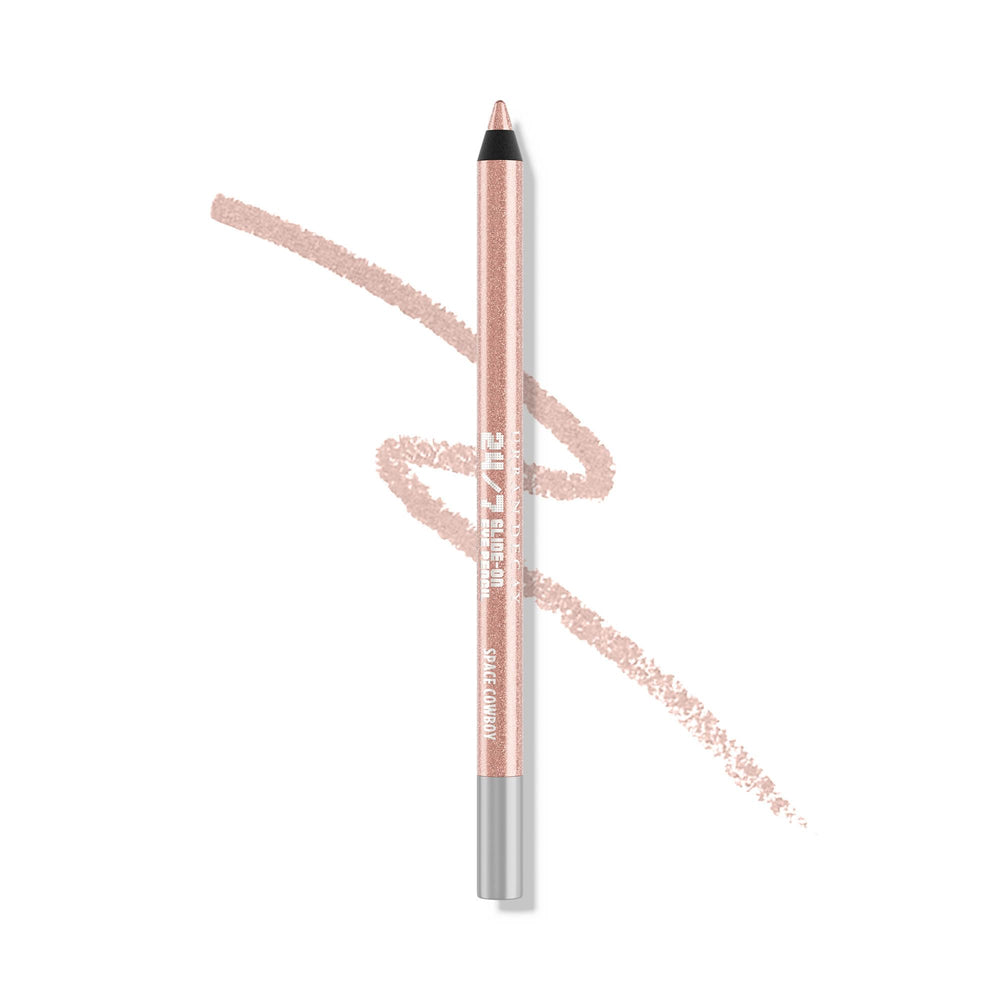 URBAN DECAY Space Cowboy, emballage du crayon contour des yeux, pratique et esthétique.