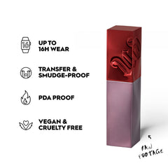 Vice Lip Bond – finition brillante qui reste en place toute la journée.