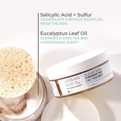 Urban Skin Rx Clear Skin barre exfoliante-visage pour éliminer les impuretés et révéler un teint clair.