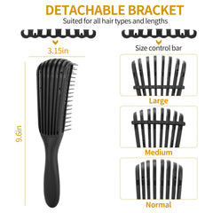 Brosse bord double-face UREELIN pour lisser les contours avec précision.