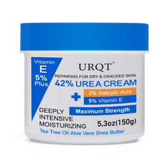 URQT Crème Urea 42% pour les mains, soin des peaux rugueuses.