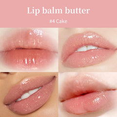 URQT lip butter balm twist-up applicator gleams for precise, mess-free lip care.