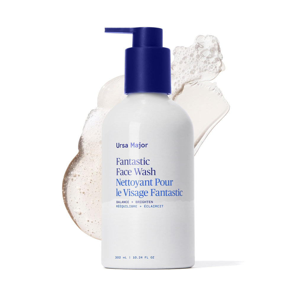 Ursa Major Fantastique Nettoyant Visage: bouteille, soin quotidien doux et rafraîchissant