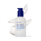 Ursa Major Making Moves Milky Cleanser — flacon verre, nettoyage en douceur pour peau sèche.