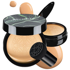 Ursoulney CC Crème Cushion en flacon, texture légère pour teint uniforme.