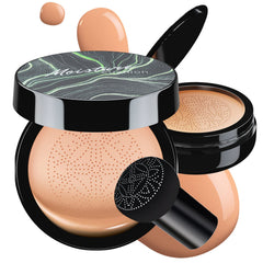 Ursoulney Crème Cushion: éponge champignon pour une application douce et précise.