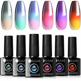 UR SUGAR vernis gel changement couleur thermique sur ongles, effet évolutif