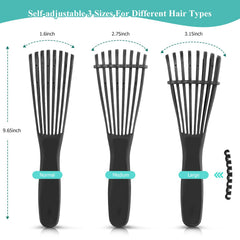 URTHEONE brosse demelante noire avec design ergonomique et léger.