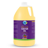 US+ huile de ricin - bouteille prête à l'emploi pour cheveux hydratés.