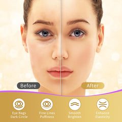 USTELIR ingrédients naturels et 24K Or pour nourrir leContour des yeux