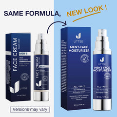 Texture légère et absorption rapide de la creme Uttse visage homme.
