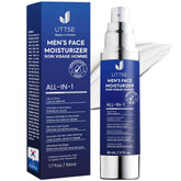 Uttse 6-in-1 face cream bottle showing hydration focus for daily use