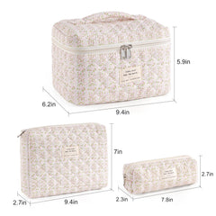 UUYUUY sac accessoire maquillage en coton durable et facile à nettoyer.