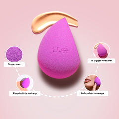 UVé Éponge nettoyage facile, hygiénique et durable.