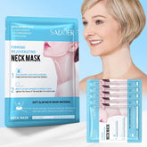 UZTUZT Masque Cou Collagene Pack 5 – hydratation ciblée du cou.