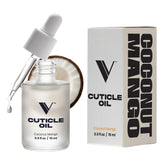 V Beauty Pure huile-cuticules bouteille-pompe, hydratation en profondeur pour ongles sains.