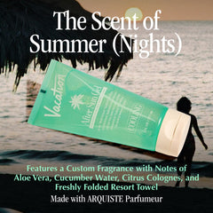 Aloe Vera Vacation pour hydrater durablement la peau apres exposition au soleil.