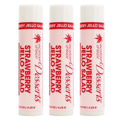 Baume lèvres VACATION Fraise Jello-Salade, flacon pratique et parfum gourmand.