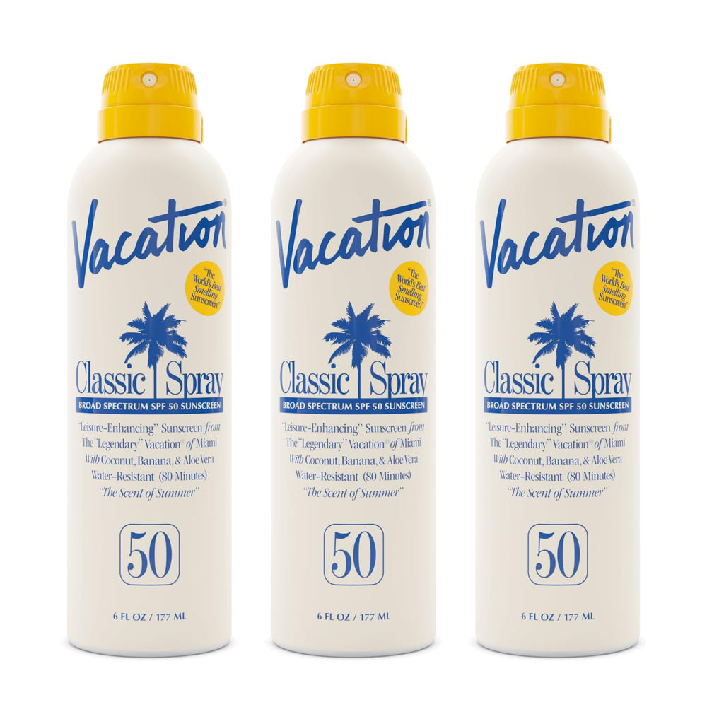 VACATION brume solaire classique, invisible sur toutes les carnations et sans traces.