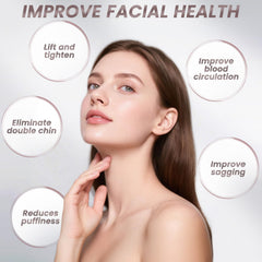 Outil massage visage en bois Vafada, drainage et détente.