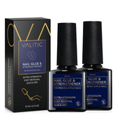 Valitic Colle Ongles emballage double, prêt à l’emploi pour une manucure rapide.