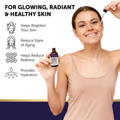 VALITIC turmeric and kojic acid visual emphasizes brightening and even tone.