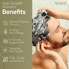 Mousse légère VANIDOX Carbonique prête pour un lavage doux et hydratant.