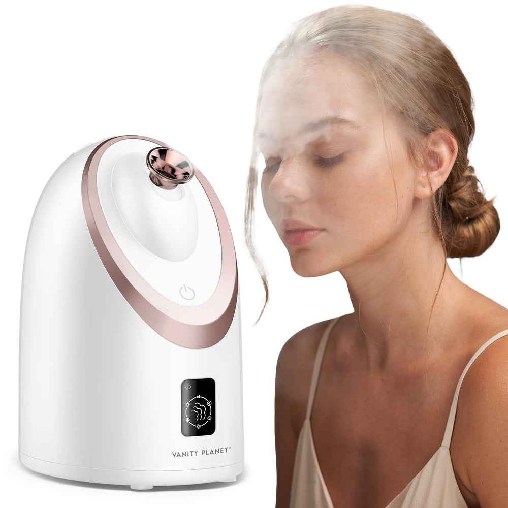 Senia Steamer Vanity Planet : aperçu produit pour une expérience spa à domicile.