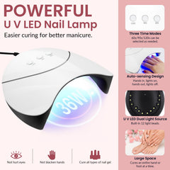 VANREESA lampe UV-LED avec capteur automatique pour une cure pratique.