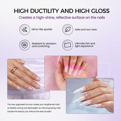 VANSISOS base et top coat 10 ml pour finition longue tenue