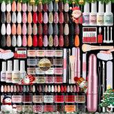 VANSISOS kit dip poudre 30 couleurs pour une manucure maison polyvalente.