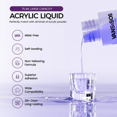 Liquide acrylique non jaunissant assure une application homogène